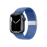 Crong Wave Band – gestrickt Armband für Apple Watch 38/40/41/42 mm (blau) – Produktabbildung 4