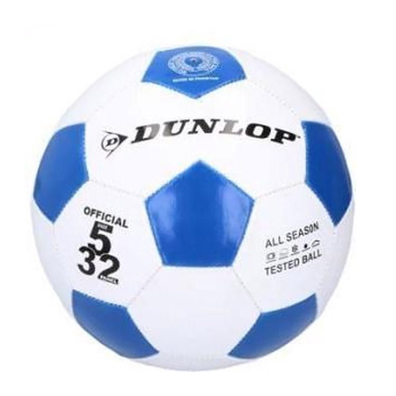 Dunlop - Fußball- Ball Größe 5 (blau)
