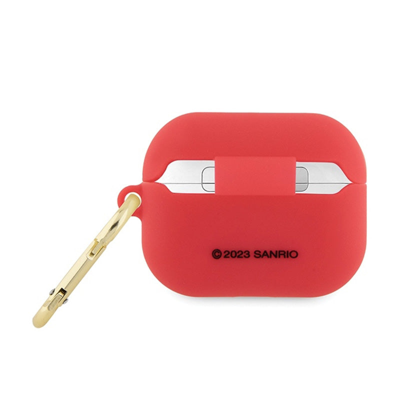 Hello Kitty Silicone 3D Kitty Head - Hülle für AirPods Pro (fuchsiová) – Produktabbildung 2