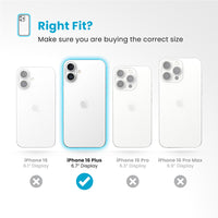 Hülle Speck Gemshell für iPhone 16 Plus (transparent) – Produktabbildung 7