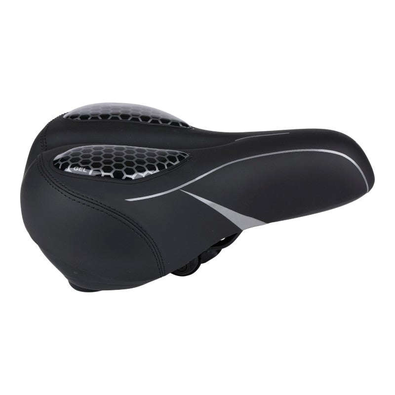 Dunlop - Gel- sedlo für kolo, ergonomické, široké, turistické/městské, 21x27x11 cm – Produktabbildung 2