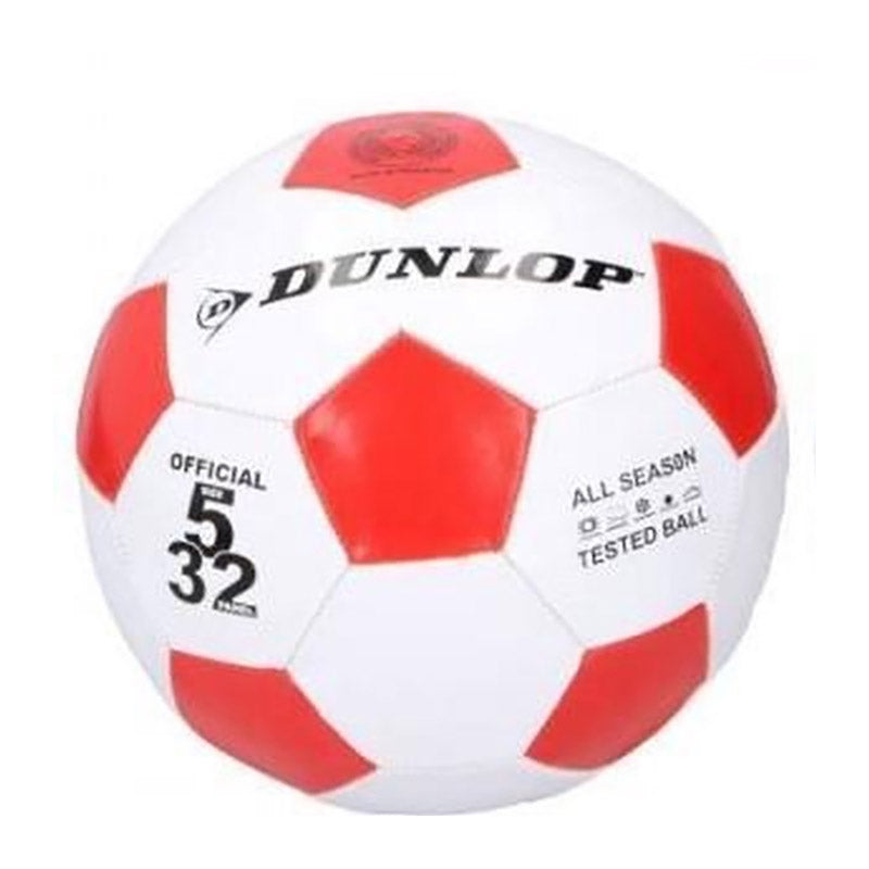 Dunlop - Fußball- Ball Größe 5 (rot)