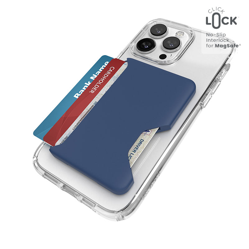 Geldbörse Speck ClickLock für MagSafe - MagSafe-Geldbörse MagSafe (pobřežní blau)