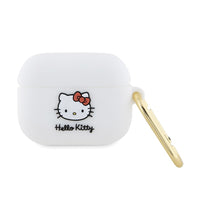 Hello Kitty Silicone 3D Kitty Head - Hülle für AirPods Pro (weiß)