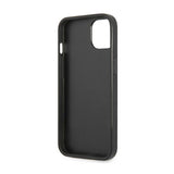 Guess Saffiano Triangle Logo Case - Hülle für iPhone 14 Plus (schwarz) – Produktabbildung 7