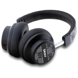 DKNY Checkered Pattern - kabellose Over-Ear- Kopfhörer Bluetooth V5.3 (schwarz) – Produktabbildung 2