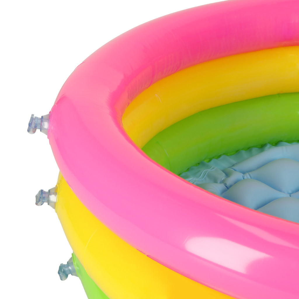 INTEX 57107 Aufblasbares Kinderbecken Regenbogengarten – Produktabbildung 2