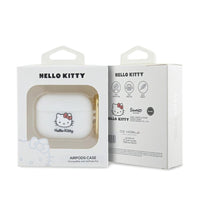 Hello Kitty Silicone 3D Kitty Head - Hülle für AirPods Pro (weiß) – Produktabbildung 3
