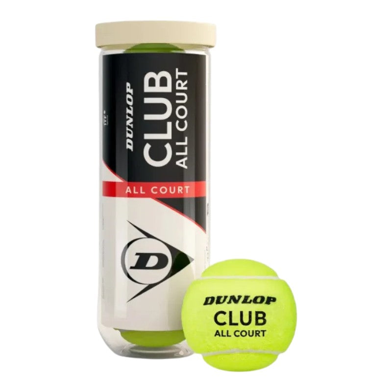 Dunlop - Tenisové míčky Club All Court 3 Stk. (gelb)