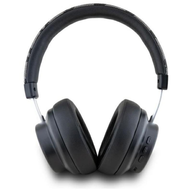DKNY Checkered Pattern - kabellose Over-Ear- Kopfhörer Bluetooth V5.3 (schwarz) – Produktabbildung 3