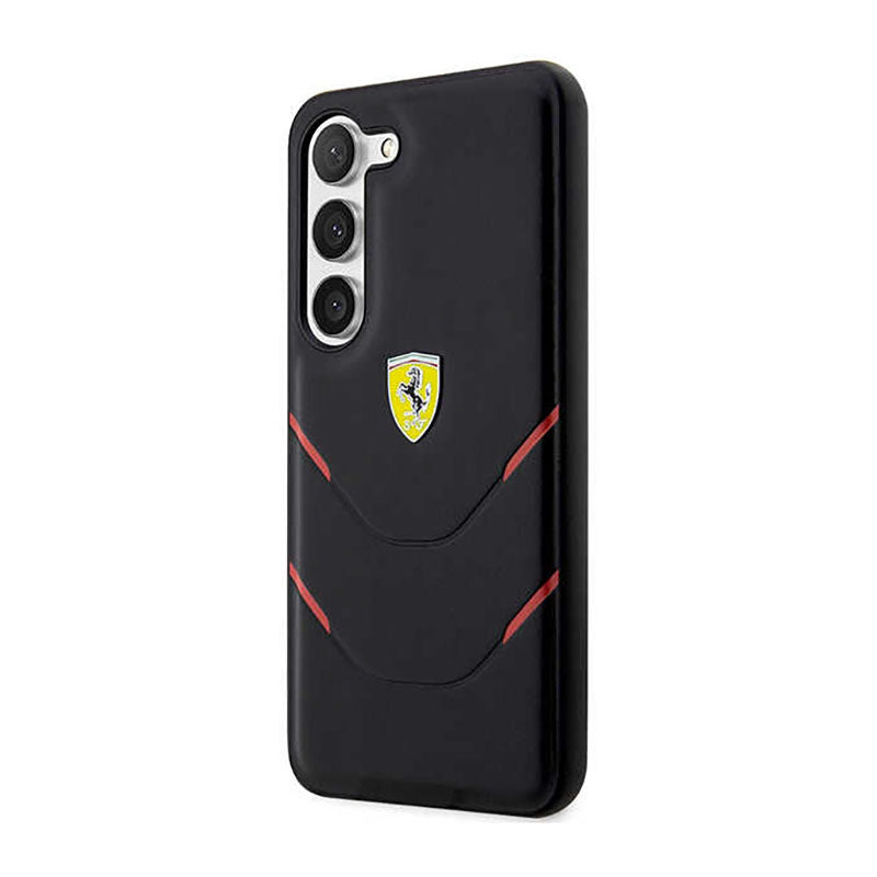 Ferrari Hot Stamp Lines - Hülle für Samsung Galaxy S23+ (schwarz) – Produktabbildung 2