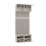 Garderobe Doppel-Kleiderpaneel HAGA II 2W KASCHMIR BEIGE – Produktabbildung 5