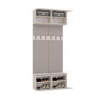 Garderobe Doppel-Kleiderpaneel HAGA II 2W KASCHMIR BEIGE – Produktabbildung 5