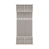 Garderobe Doppel-Kleiderpaneel HAGA II 2W KASCHMIR BEIGE – Produktabbildung 2