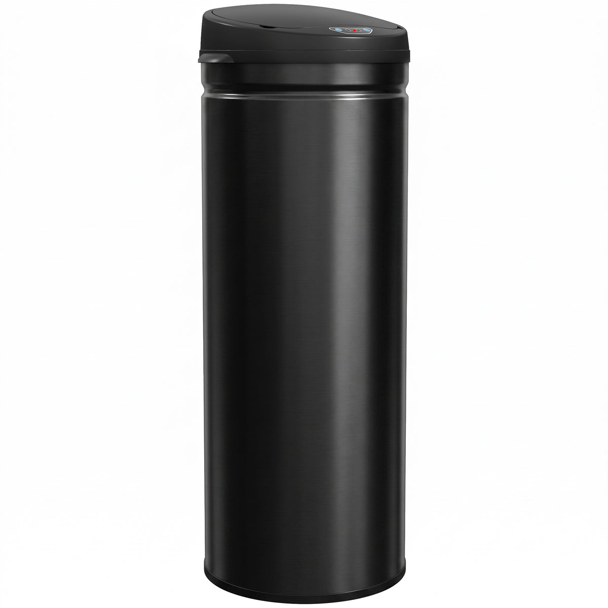 HOMCOM 50 Liter Sensor-Mülleimer mit Soft-Close-Funktion, berührungsfreier Abfalleimer aus Edelstahl für