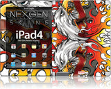 Jiný Nexgen Skins with 3D effect for iPad 2/3/4 (Iron Eagle 3D)