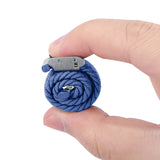 Crong Wave Band – gestrickt Armband für Apple Watch 38/40/41/42 mm (blau) – Produktabbildung 6