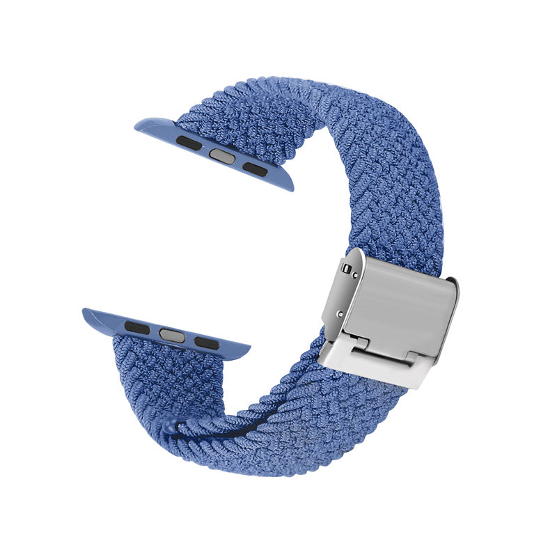 Crong Wave Band – gestrickt Armband für Apple Watch 38/40/41/42 mm (blau) – Produktabbildung 8