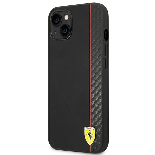 Ferrari Carbon - Hülle für iPhone 14 Plus (schwarz) – Produktabbildung 2