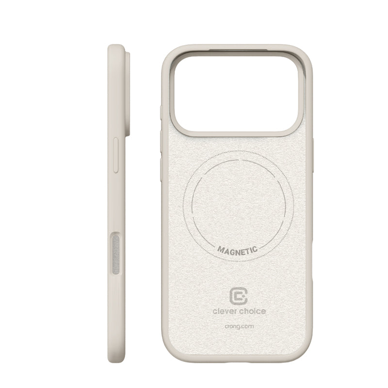 MagSafe-Hülle Crong Color Cover - MagSafe für iPhone 17 Pro Max (Stein beige) – Produktabbildung 2