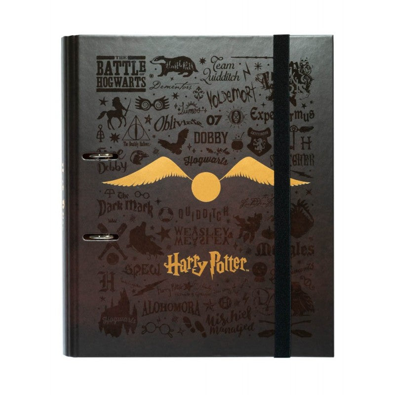 Harry Potter - Organizer A4 (2 Ringe, Gummiband)