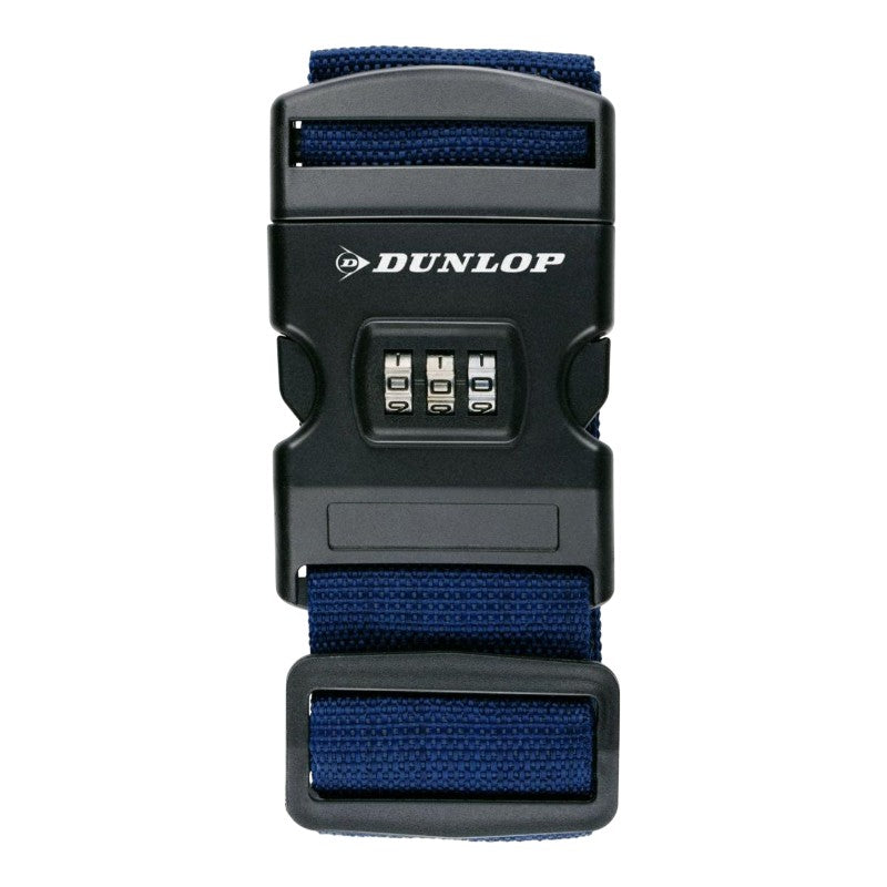 Dunlop - Bezpečnostní Trageriemen für kufr se zámkem 200x5 cm (blau)