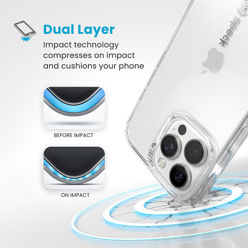 Hülle Speck Gemshell für iPhone 16 Pro Max (transparent) – Produktabbildung 2