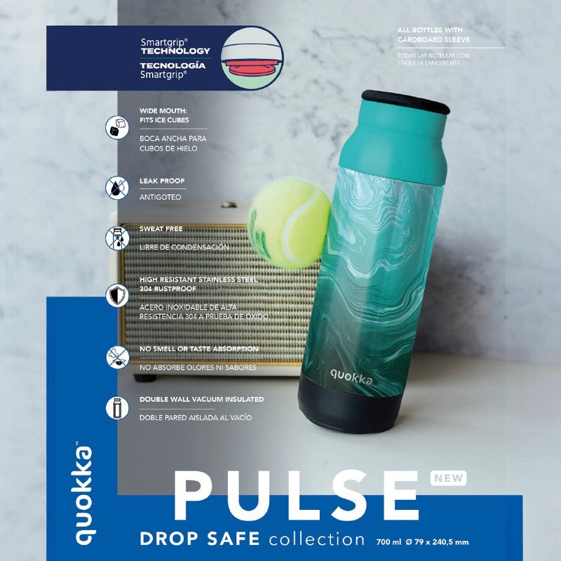 Quokka Pulse - termoska aus Edelstahl Drop Safe 700ml (Magnolia) – Produktabbildung 2