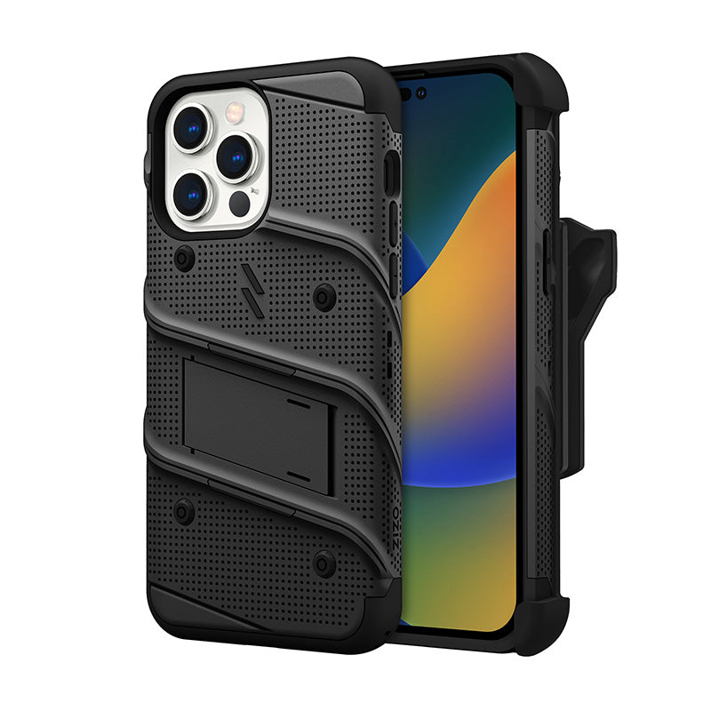 ZIZO BOLT Series - Hülle für iPhone 14 Pro Max (schwarz) – Produktabbildung 2