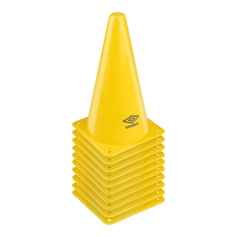 Umbro - Set 10 tréninkových kuželů (gelb)