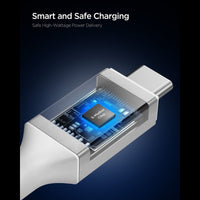 Spigen EB10015CC Essential - Kabel USB-C für USB-C PD 100W 1,5m (weiß) – Produktabbildung 4