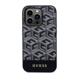 Guess GCube Stripes MagSafe - Hülle für iPhone 14 Pro (schwarz) – Produktabbildung 3