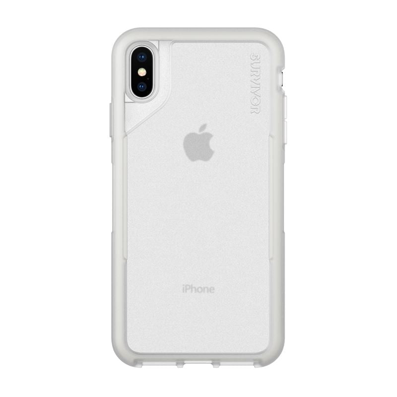 Griffin Survivor Endurance - Hülle für iPhone Xs Max (Clear/Gray) – Produktabbildung 3