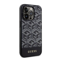 Guess GCube Stripes MagSafe - Hülle für iPhone 14 Pro (schwarz) – Produktabbildung 4