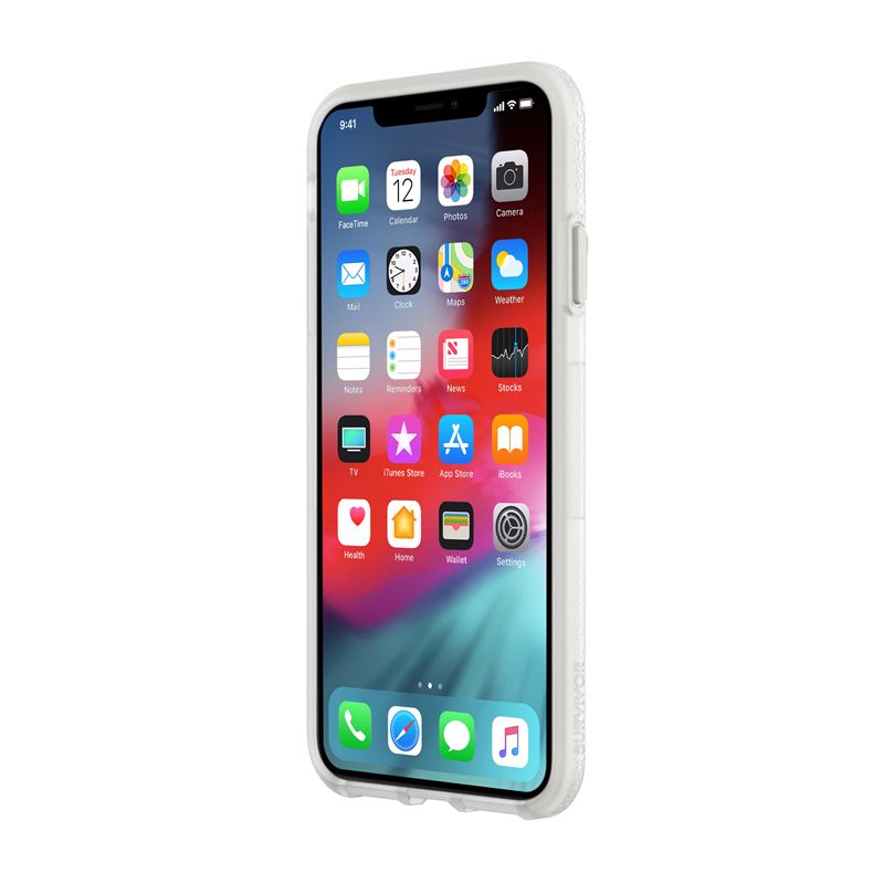 Griffin Survivor Endurance - Hülle für iPhone Xs Max (Clear/Gray) – Produktabbildung 4
