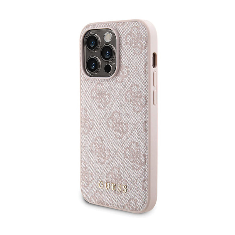Guess Bundle Pack MagSafe 4G Metal Gold Logo - Set pouzdra + Power Bank 5000mAh MagSafe iPhone 14 Pro – Produktabbildung 2