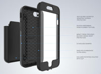 Incipio Performance Series Max iPhone 7 case (white/blue) – Produktabbildung 4