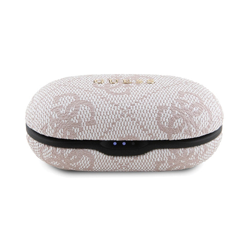 Guess 4G Metal Logo - TWS ENC Bluetooth Kopfhörer + Lade- Hülle (rosa) – Produktabbildung 2