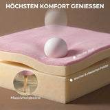 HOMCOM Sofa 2-Sitzer Stoffsofa Couch Polstersofa Loungesofa breit Rosa – Produktabbildung 5