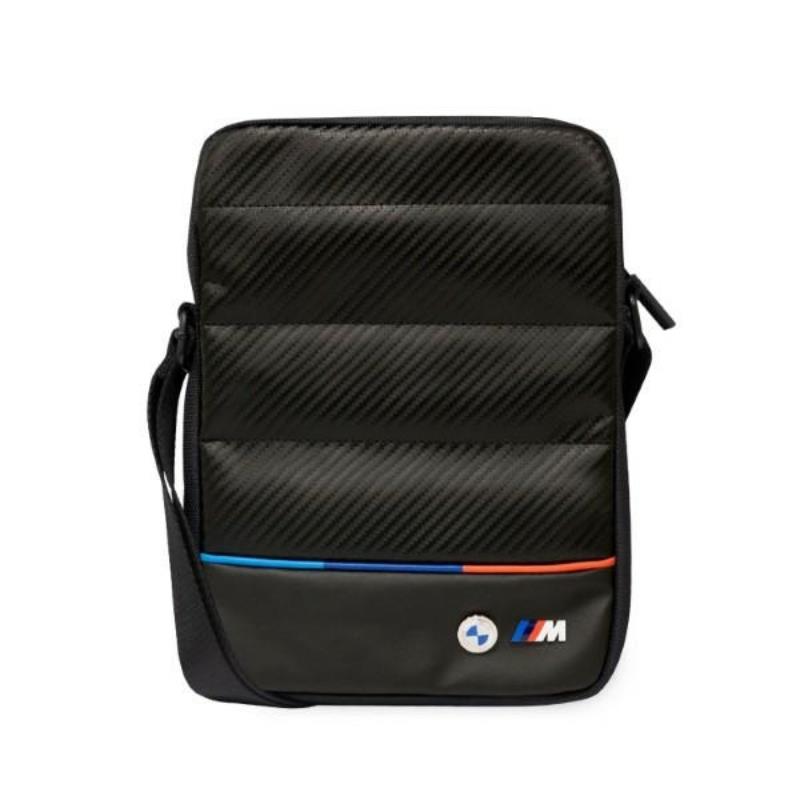 BMW Carbon&Nylon Tricolor - Tasche für Tablet 10" (schwarz)