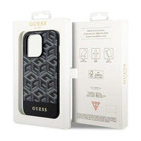 Guess GCube Stripes MagSafe - Hülle für iPhone 14 Pro (schwarz) – Produktabbildung 8