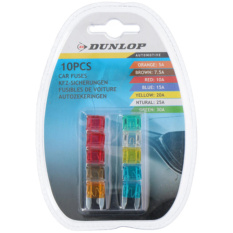 Dunlop - Pojistky für Auto 10 Stk