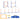 PawHut Hunde-Agiliy-Set Hundeparcours, 1 Reifen, 1 Hürde, 1 Slalom-Set, 352 cm x 66 cm x 69 cm, Blau + Rot