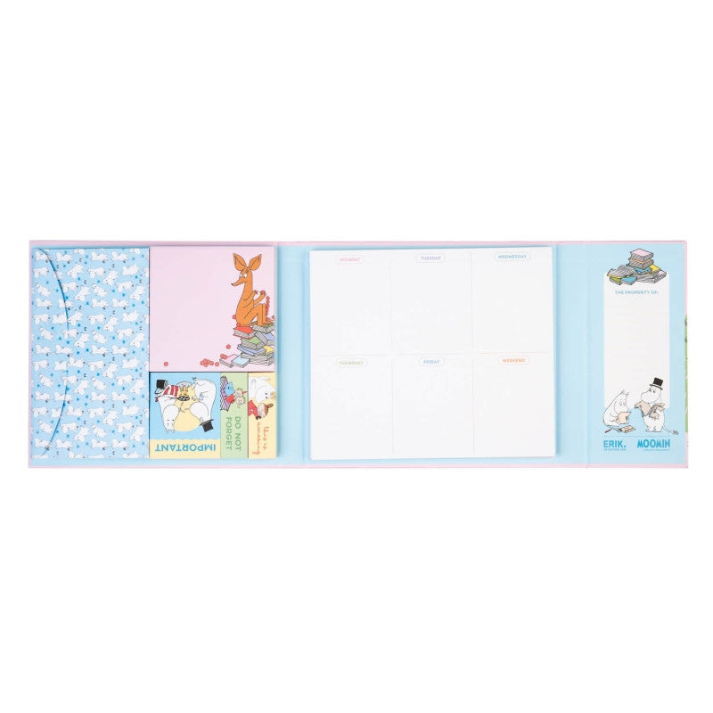 Moomin Mumins - Wochen- plánovač A4 s lepícími bločky – Produktabbildung 2