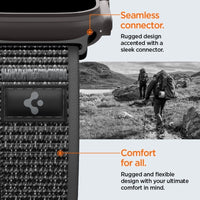 Spigen Athlex Air 2 - Armband für Apple Watch 44/45/46/49 mm (aktivní schwarz / grau) – Produktabbildung 9