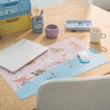 Moomin Mumins - XL psací Unterlage aus eko Leder 60 x 35 cm – Produktabbildung 3