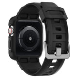 Spigen Rugged Armor Pro Case – Band with case for Apple Watch 44 / 45 mm (Schwarz) – Produktabbildung 2