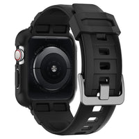 Spigen Rugged Armor Pro Case – Band with case for Apple Watch 44 / 45 mm (Schwarz) – Produktabbildung 2