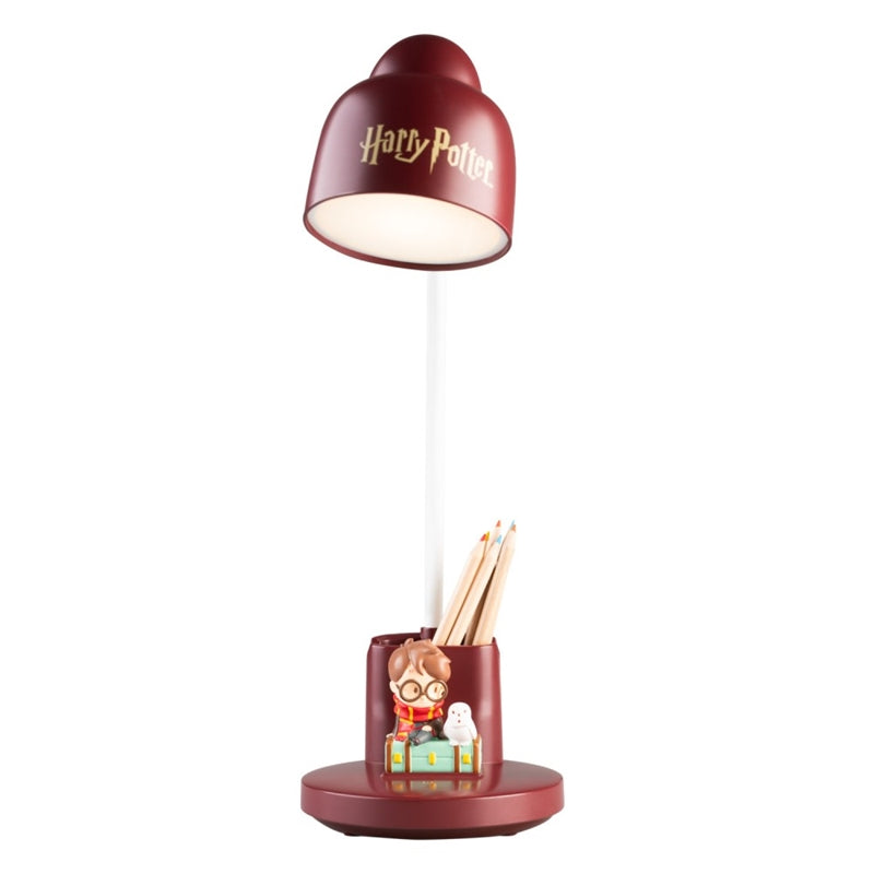 Harry Potter - flexibel LED Tisch- lampa für Kinder s organizérem, bezdrátovým USB-C, nastavením jasu