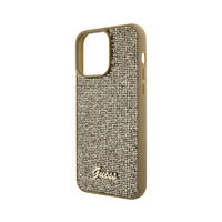 Guess Disco Metal Script - Hülle für iPhone 15 Pro Max (gold) – Produktabbildung 6